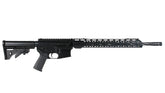 .223 Wylde, 18" Black Nitride Bear Claw Fluted Heavy Barrel, 1:8 Twist, Mid-Length Gas System, 15" MLOK Split Rail|Side Charging Complete Rifle
