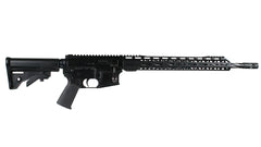 BC-15 | 5.56 NATO Bolt Action Style Complete Rifle | 18" Black Nitride Stainless Heavy Barrel - 0.750 | 1:8 Twist | Forging Lower | Bear Claw Flutes | Stainless 416R Mid Length Length Gas System | MLOK | Split Rail