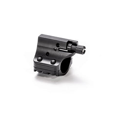Adjustable Gas Block Low Profile | 2-Piece | .625 bore | Black Stainless Steel | D2 Series Detent Adjustment