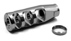 3-Port Compensator1/2-28 TPI |.750 OD | 9mm (.406 Exit) | Polished Stainless