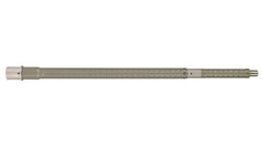 18" .223 Wylde SPR Stainless Steel Rifle Length AR 15 Barrel Bomber Fluted, Cerakote Green